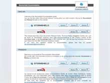 Tablet Screenshot of documentation.netasq.com